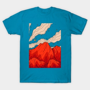 Red rock mounts T-Shirt